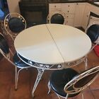 New ListingVintage Wrought Iron Dining Set (Table and Chairs)