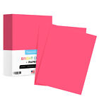 Plasma Pink Bright Color Paper, 24lb Bond (90GSM), 8.5 x 11, 500 Sheets