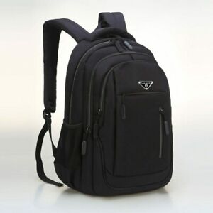 Men's Backpack Laptop Waterproof School Bag Business Travel Shoulder Bag