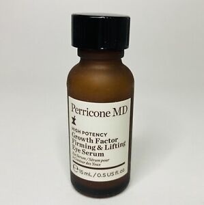 New ListingPerricone MD Growth Factor Firming & Lifting Eye Serum 0.5oz Unsealed No Pump