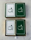 Augusta National Golf Club ANGC Vintage 2 Decks Playing Cards Member Not Masters
