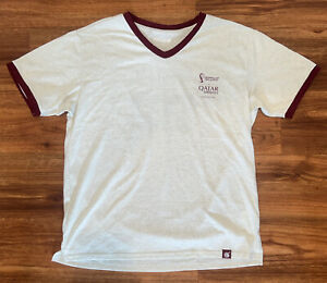 Fifa World Cup Qatar 2022 T-Shirt Men's Medium Short Sleeve Polyester Blend