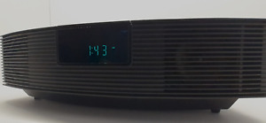 BOSE AM/FM Radio/Alarm, AWR1-1W, black, w/accessories (remote, cable, antenna)