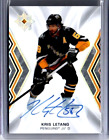 2021-22 ULTIMATE COLLECTION KRIS LETANG BASE ON CARD AUTO