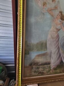antique french tapestry wall