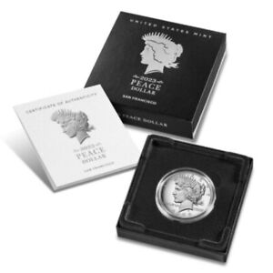 2023 S Proof Peace Silver Dollar  in OGP 23XL