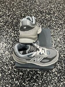 NEW BALANCE 990 v6 Grey Silver Baby Toddler Shoes 10C 10K IC990GL6