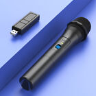 Professional VHF Wireless Microphone Handheld Mic System Karaoke USB 3.5/6.35mm