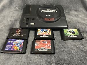 Sega Genesis Console 16-Bit - (1601) UNTESTED With Controllers And Games