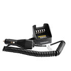KVC-21 Car Charger For Kenwood NX200 NX210 NX411 NX5400 TK5210 Handheld Radio
