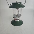 Vintage Coleman Dual Mantle Propane Lantern Model 5114 Made In USA  Green