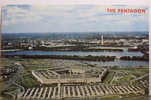 Virginia VA Arlington Pentagon Defense Department Postcard Old Vintage Card View