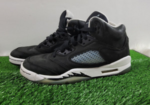 Nike Air Jordan 5 Retro GS Moonlight Oreo Shoes Boy Size 6Y  Sneakers 440888-011