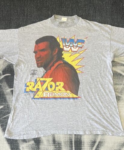 Vintage 1992 WWF Razor Ramon Scott Hall Tee L/XL