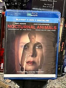 Nocturnal Animals (Blu-ray/DVD) Tom Ford, Amy Adams, Jake Gyllenhaal, BRAND NEW!
