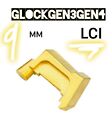 Fits Glock Gen 3 Gen 4 Extractor 9mm TiN Gold Billet Steel LCI