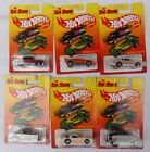Six Vintage 2011 Hot Wheels The Hot Ones Lot