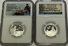2021 S NGC PF70 UC SILVER PROOF LIMITED EDITION QUARTER SET CROSSING & TUSKEGEE