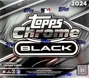 MINNESOTA TWINS 2024 TOPPS CHROME BLACK BASEBALL HOBBY 6 BOX  BREAK #4