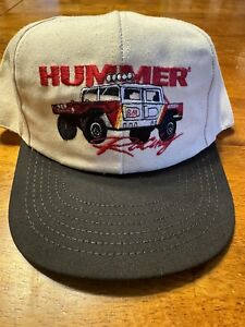 Vintage SnapBack Hat Hummer Racing