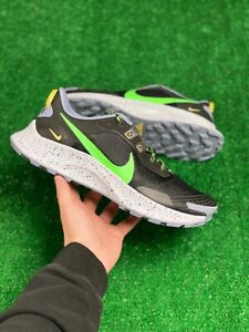 Nike Pegasus Trail 3 Low Mens Running Shoes Black Green DA8697-004 NEW Multi Sz