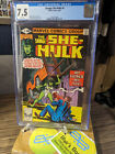 Marvel's SAVAGE SHE-HULK #4 CGC-Grade 7.5 [1980] New Slab Just Back from CGC!