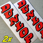 Dunlop Neon RED Fork Stickers Moto GP racing zx 7 r 1 3 6 GSXR 750 600 decals