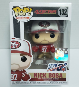 NICK BOSA - San Francisco 49ers Funko Pop! NFL #132 Collectible Vinyl Figure NEW