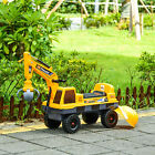 Construction Truck w/ Digger Grab Bucket, Play Ride-on Excavator 2-3 Years Old