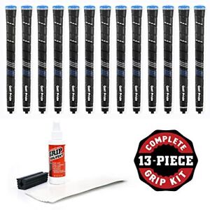Golf Pride CP2 Wrap Jumbo - 13pc Golf Grip Kit (with Tape, Solvent, Vise clamp)