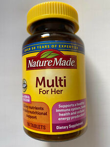 Nature Made Multi for Her including Iron & Calcium ( 90 tablets ) 23 key 10/2024