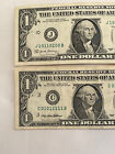2017-1999 $1 TRUE BINARY FANCY SERIAL NUMBERS 10110100-01011111 Double Quad