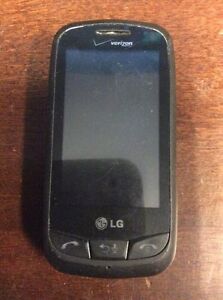 LG Cosmos Touch VN270  Black Verizon Cellular Phone For Parts Not Working