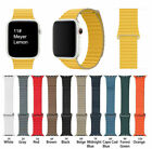 Leather Loop Magnetic Loop iWatch Band For Apple Watch Series 9 8 7 6 5 4 3 2 SE