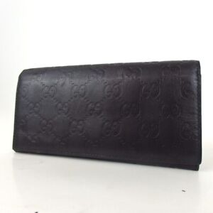 Authentic GUCCI Sima Wallets leather [Used]
