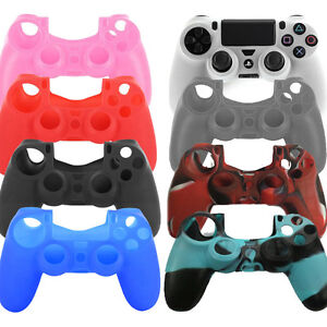 Soft Silicone Rubber Case Gel Skin Cover For Sony PlayStation 4 PS4 Controller