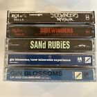 Cassettes LOT OF 5 Alternative Indie Sidewinders Sand Rubies Gin Blossoms 90s
