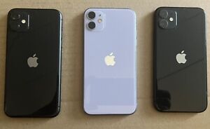 Lot of 3 Salvaged Apple iPhone 11
