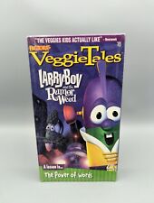 Veggie Tales Larryboy the Rumor Weed Sealed VHS black tape Rare BRAND NEW