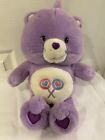 Vintage 2002 Care Bears Share Bear Plush Stuffed Animal 13