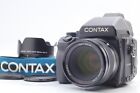 *TESTED* CONTAX 645 Body AE Finder +Planar 80mm F2 Lens MFB-1A + Hood From JAPAN
