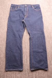 Levi's Men Jeans 42x32 Blue Slim Boot Modern Denim Casual Western California