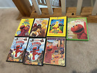 Lot of 7 Sesame Street DVDs Educational - Sesame Street - Elmo's World & More