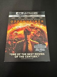 Oppenheimer (4K Ultra HD) + Slipcover SAME DAY SHIPPING