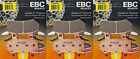 EBC FA409HH Double-H Sintered Brake Pads Front/Rear (3 pack for 3 Rotors)