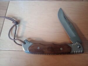 Nieto Navaja Linea Campana Folding Knife  AN-58 Steel Olive Wood Handle