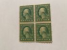 US stamps, Scott #543 block of 4 M N/H