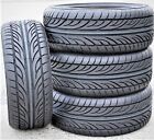 4 Tires 215/45R17 ZR Forceum Hena Steel Belted AS A/S High Performance 91W XL