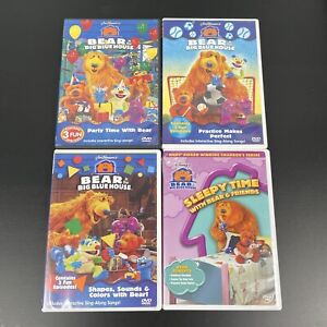 Bear in the Big Blue House - Lot of 4 DVDs, Jim Henson (DVD, 2000-2003)