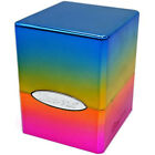Ultra Pro Satin Cube Rainbow Finish Deck card Box Magic Yugioh Digimon